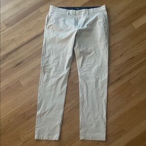 Men's Slim Fit Cream Chino Pants